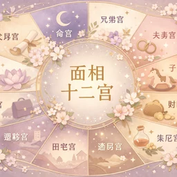 面相十二宮總覽(twelve-palaces | 女性)